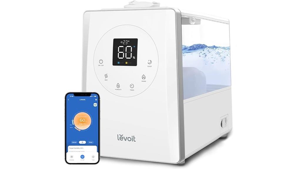 smart warm cool mist