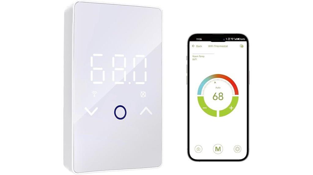 smart wifi floor thermostat