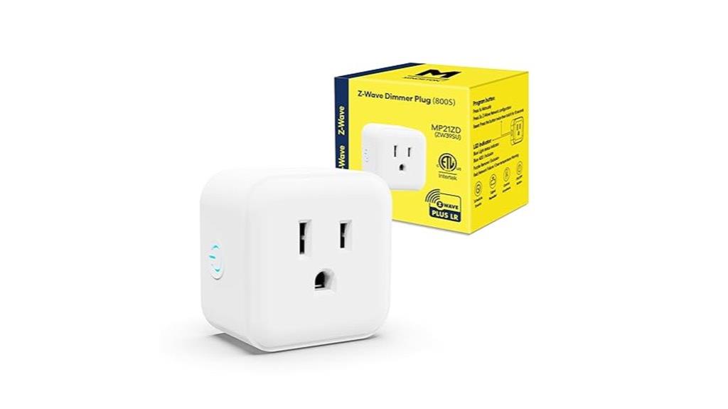 smart z wave dimmer outlet