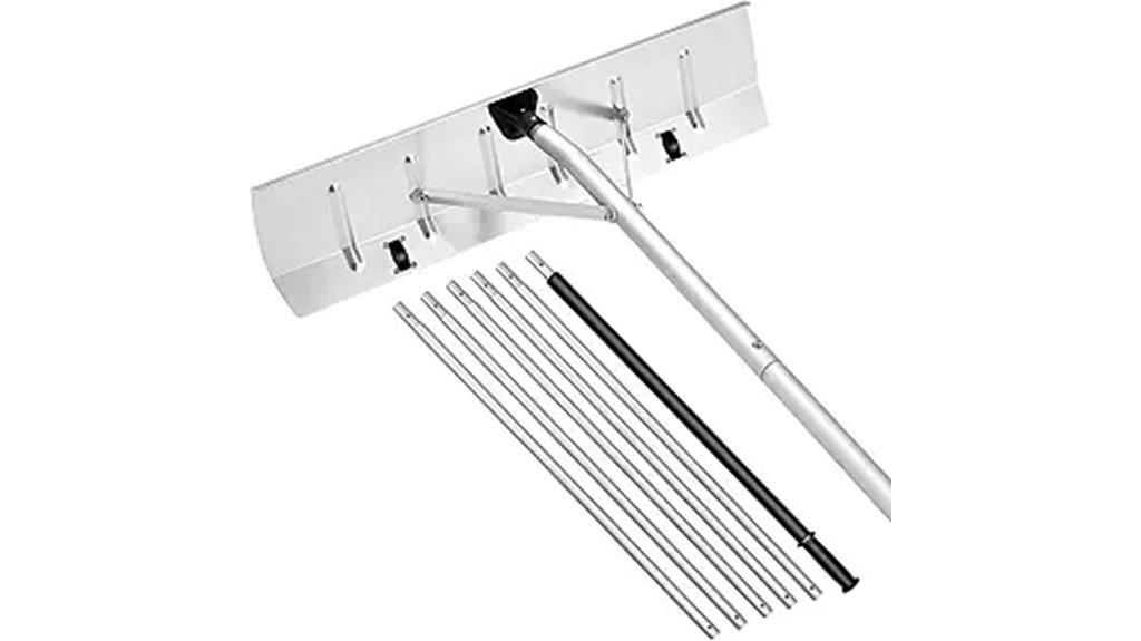 snow roof rake aluminum