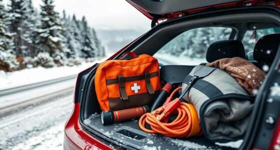 snow travel emergency kits