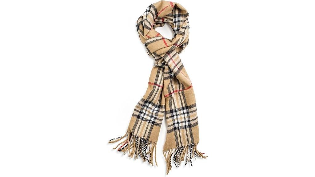 soft cashmere winter scarf