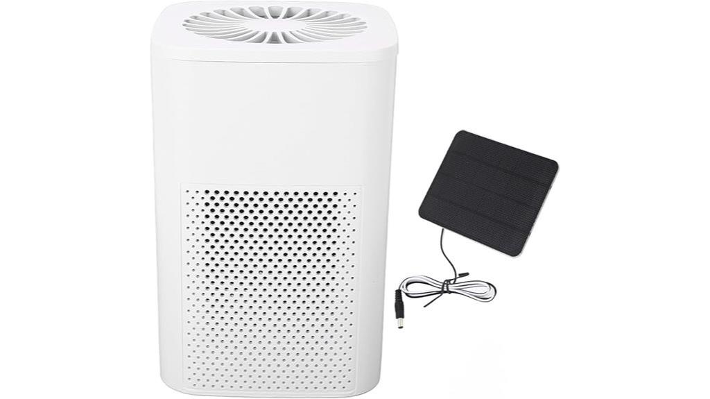 solar powered air purifier