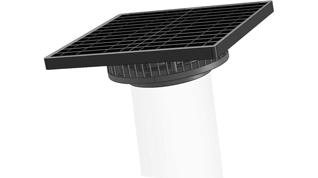 solar powered attic fan