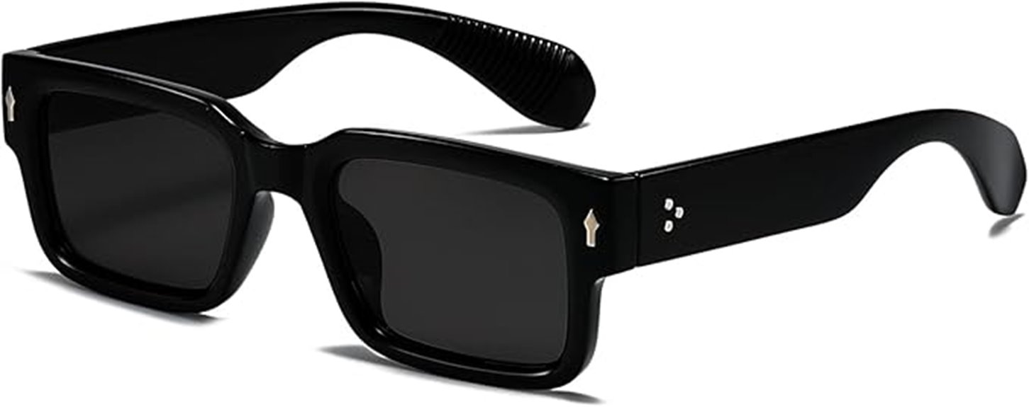 square frame sunglasses