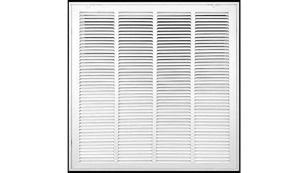 steel return air grille