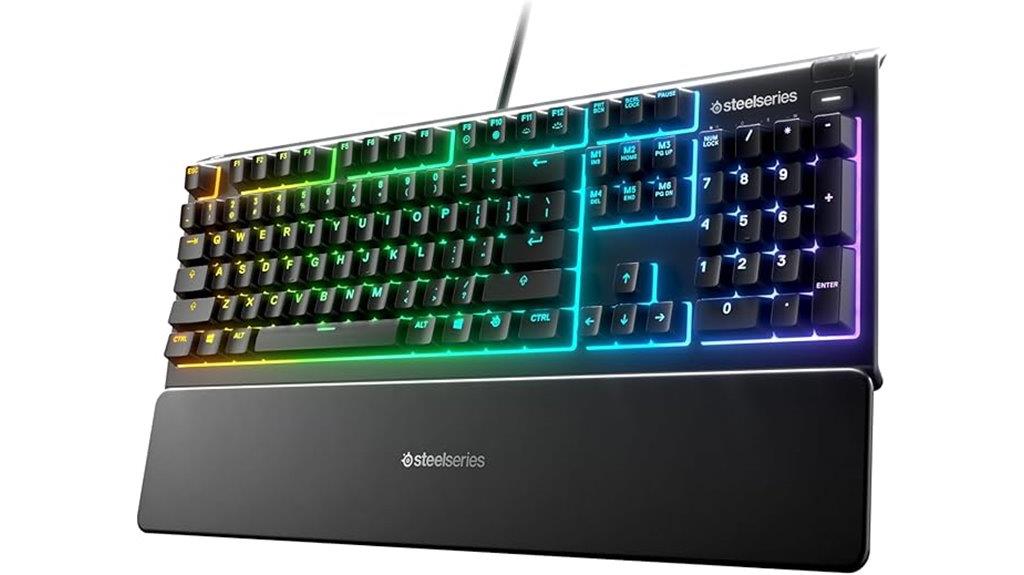 steelseries rgb gaming keyboard