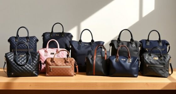 stylish functional diaper bags