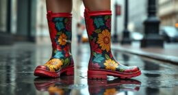 stylish functional rain boots