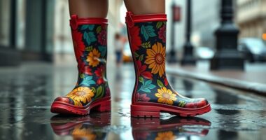 stylish functional rain boots