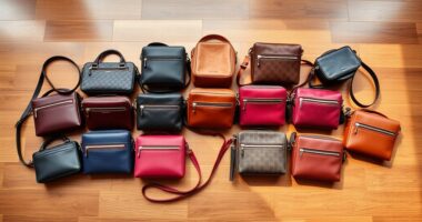 stylish rfid blocking crossbody bags
