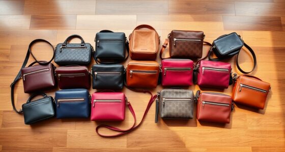 stylish rfid blocking crossbody bags