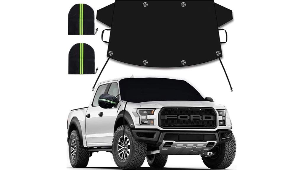 suv and truck snow cover