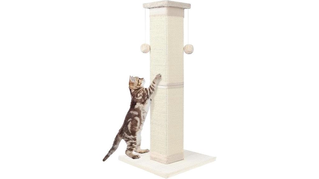 tall indoor cat scratcher
