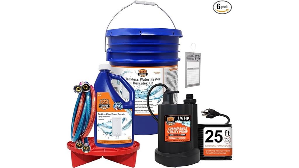 tankless heater cleaning kit