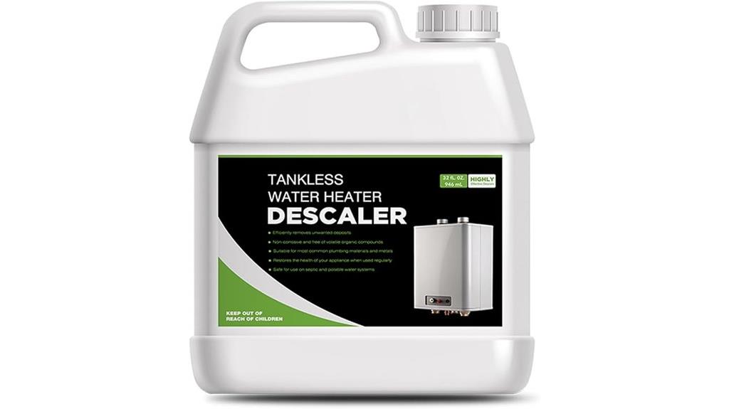 tankless water heater descaler