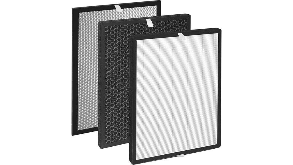 three pack replacement filters