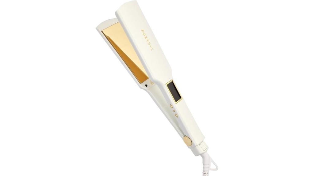 titanium flat iron straightener
