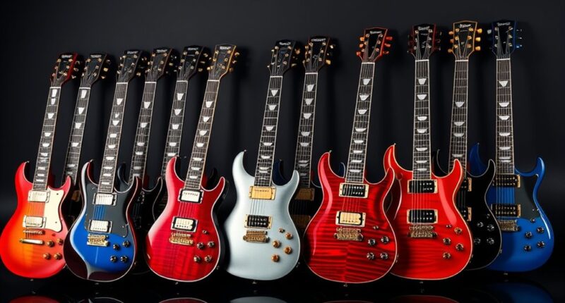 top 14 luxury electric guitars