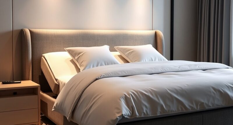 top adjustable beds with lumbar support