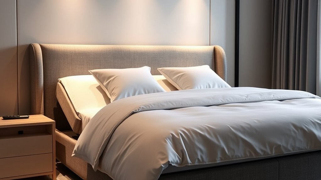 top adjustable beds with lumbar support