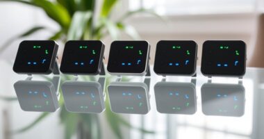 top air purifier sensors