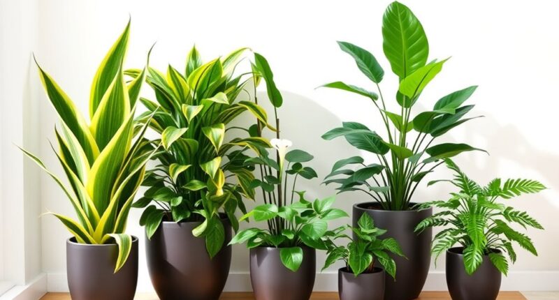 top air purifying indoor plants