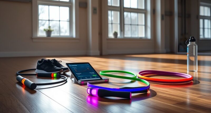 top app enabled smart jump ropes