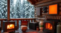 top backup cabin heating options