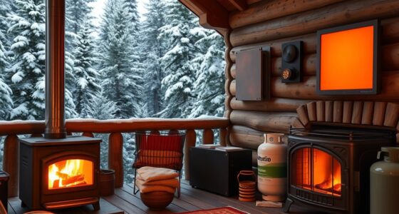 top backup cabin heating options