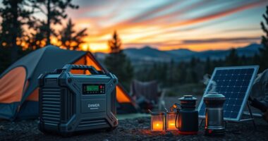 top car camping power stations