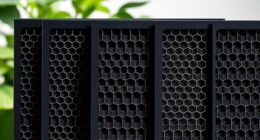 top carbon filter sheets