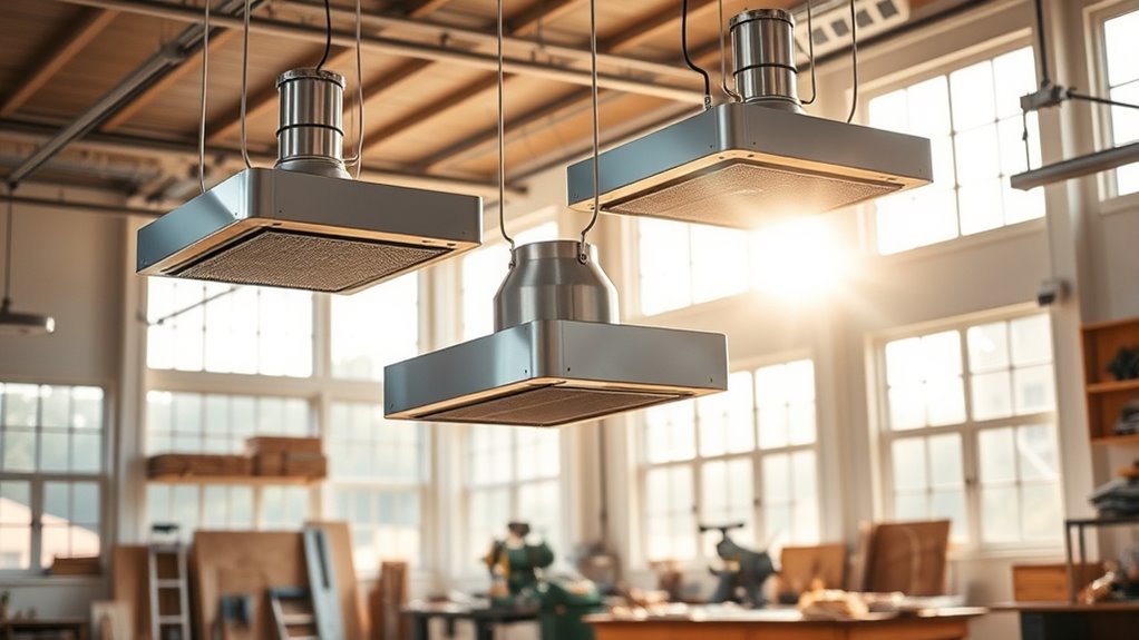 top ceiling mounted air purifiers