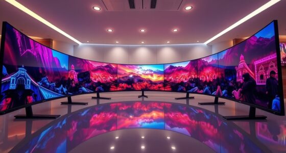 top curved monitors 2025