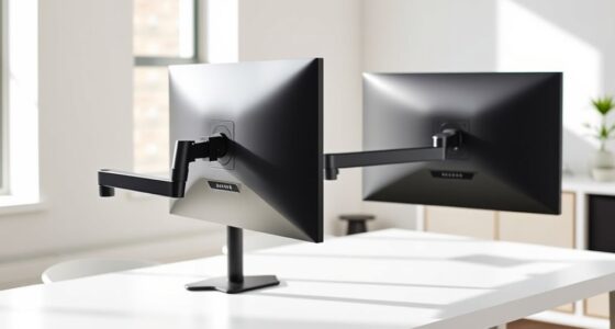 top dual monitor mounts