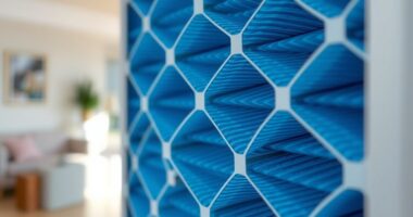 top furnace filter media