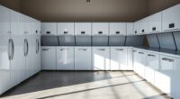 top garage chest freezers