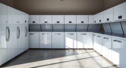 top garage chest freezers