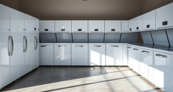 top garage chest freezers