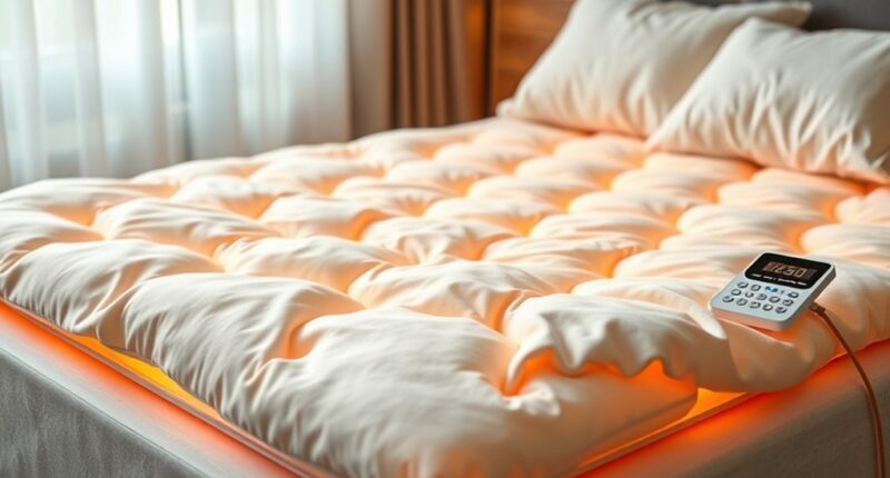top heated mattress pads
