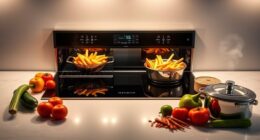 top induction ranges air fry