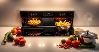 top induction ranges air fry