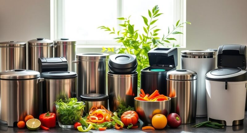 top kitchen composting devices