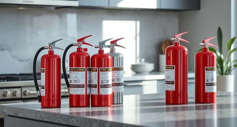top kitchen fire extinguishers