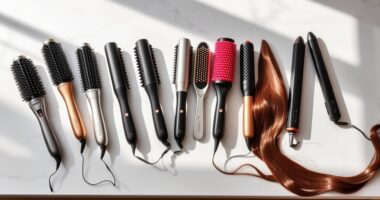 top luxury hair straightening brushes