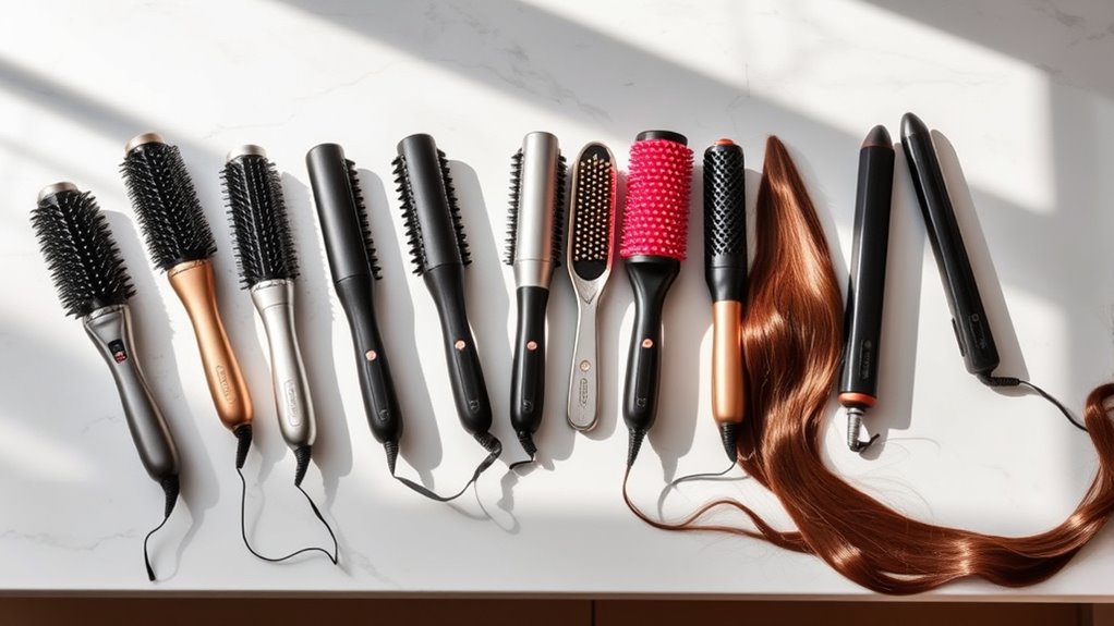 top luxury hair straightening brushes