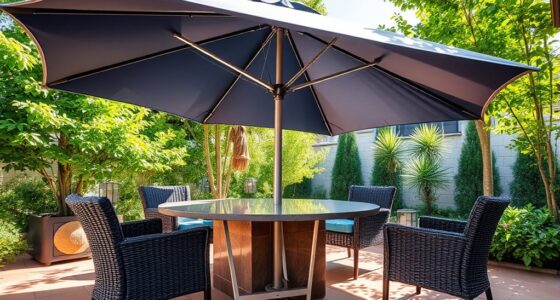 top luxury patio umbrella selection