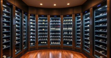 top luxury wine storage