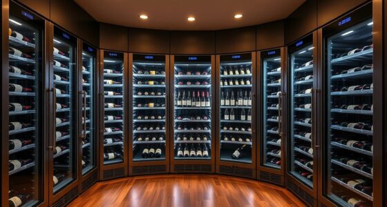 top luxury wine storage