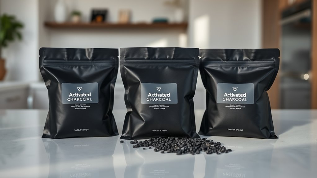 top odor absorbing charcoal bags